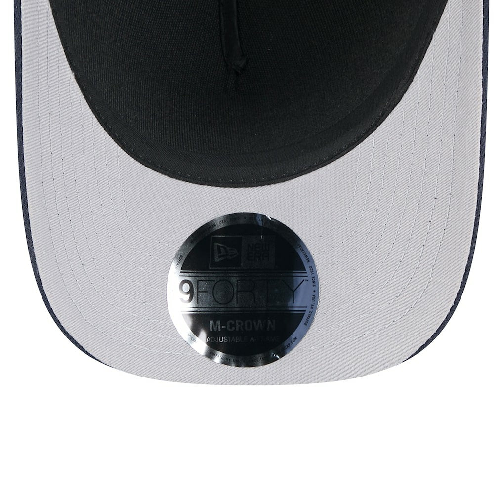 Dallas Cowboys New Era 2025 NFL Draft 9FORTY A-Frame M-Crown Adjustable Hat Black/Navy