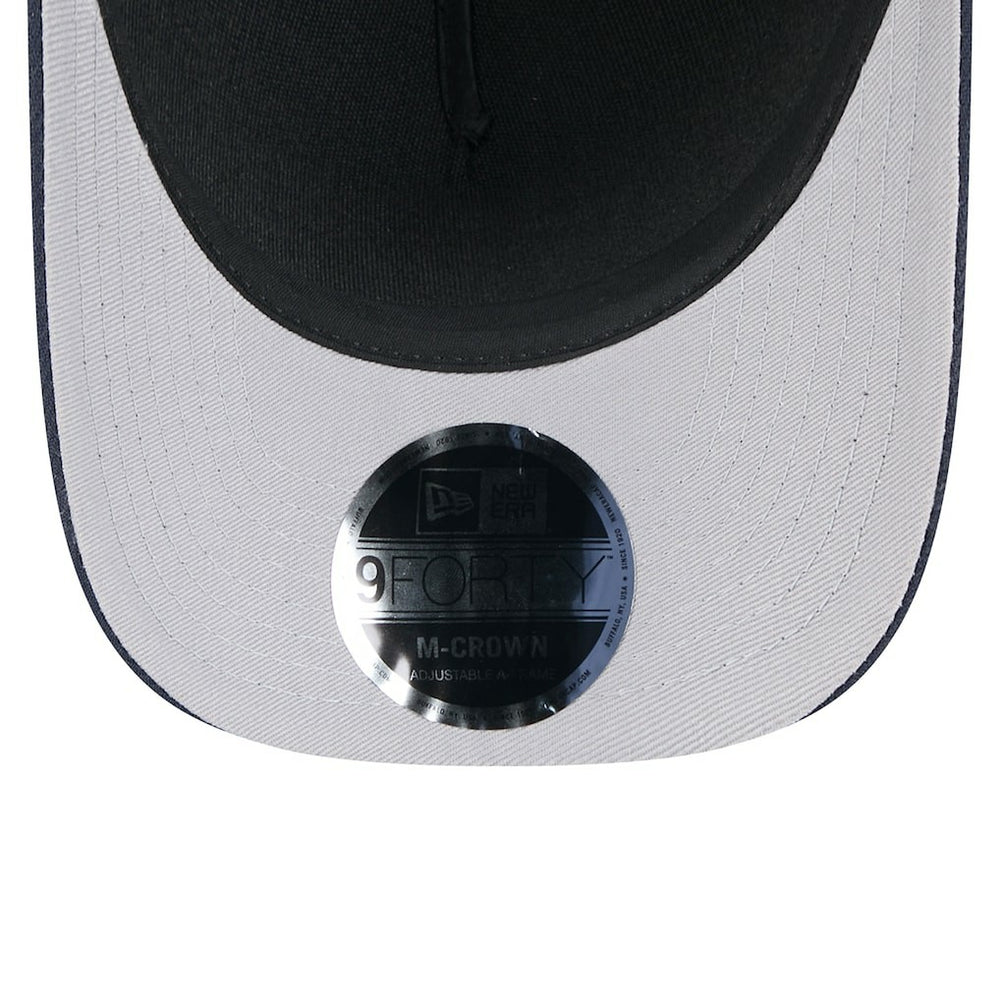 Dallas Cowboys New Era 2025 NFL Draft 9FORTY A-Frame M-Crown Adjustable Hat Black/Navy