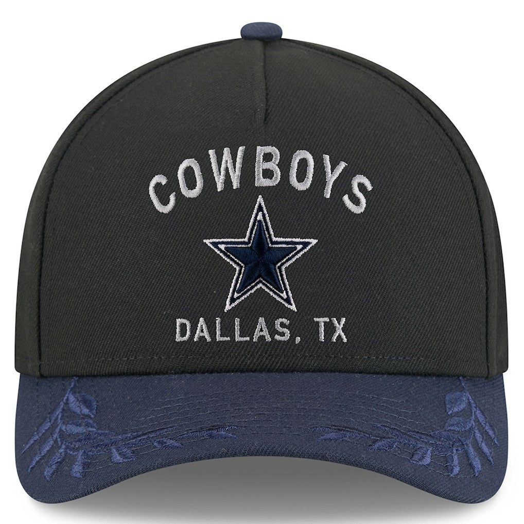 Dallas Cowboys New Era 2025 NFL Draft 39THIRTY Flex Hat Black/Navy