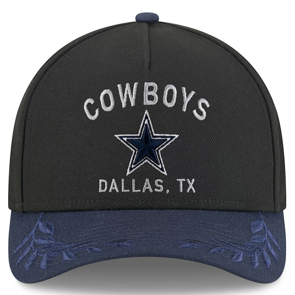 Dallas Cowboys New Era 2025 NFL Draft 39THIRTY Flex Hat Black/Navy