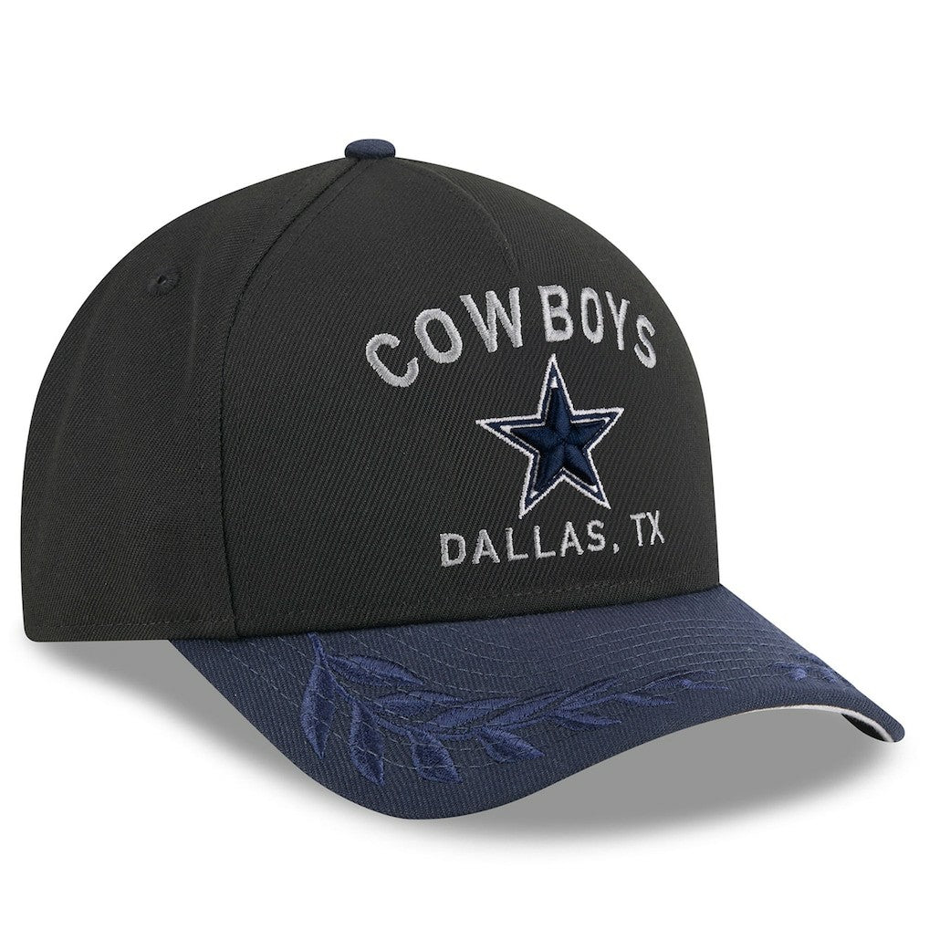 Dallas Cowboys New Era 2025 NFL Draft 39THIRTY Flex Hat Black/Navy