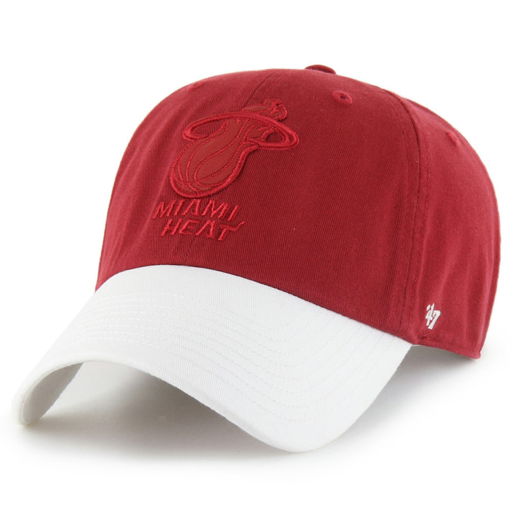 Miami Heat '47 x Tommy Hilfiger Courtside Cleanup Adjustable Hat Red/White