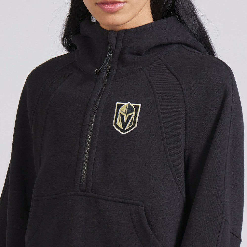 NHL Vegas Golden Knights lululemon Women's Scuba Oversized Half-Zip Hoodie - Black