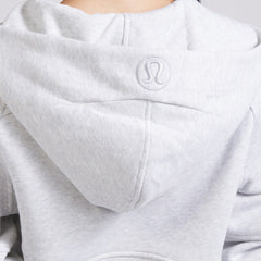 NHL Vegas Golden Knights lululemon Women's Scuba Oversized Half-Zip Hoodie - Heathered Core Ultra Light Grey