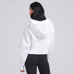 NHL Vegas Golden Knights lululemon Women's Scuba Oversized Half-Zip Hoodie - White