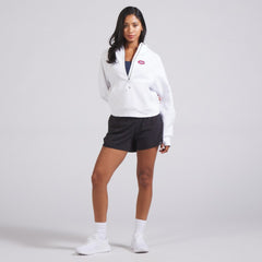NHL Montreal Canadiens lululemon Women's Scuba Oversized Half-Zip Hoodie - White