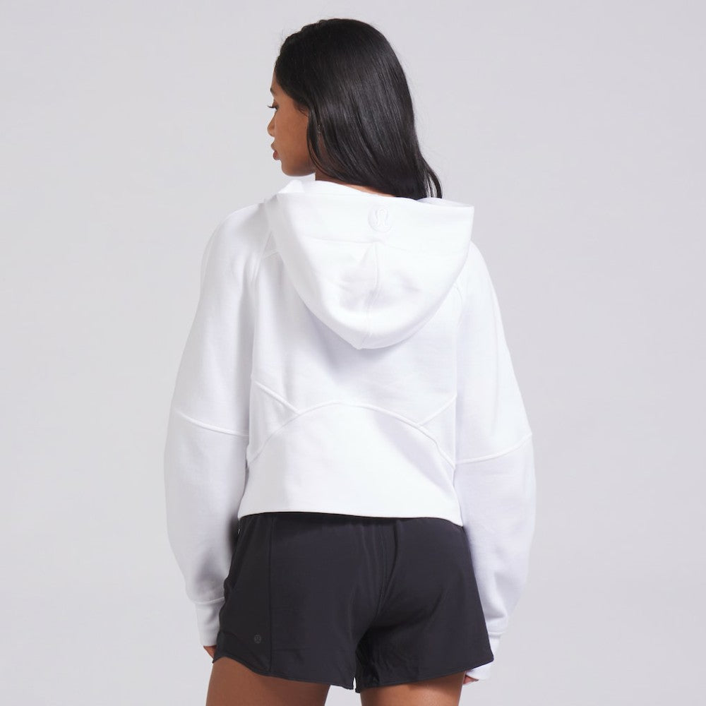 NHL Montreal Canadiens lululemon Women's Scuba Oversized Half-Zip Hoodie - White