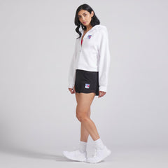 NHL New York Rangers lululemon Women's Scuba Oversized Half-Zip Hoodie - White