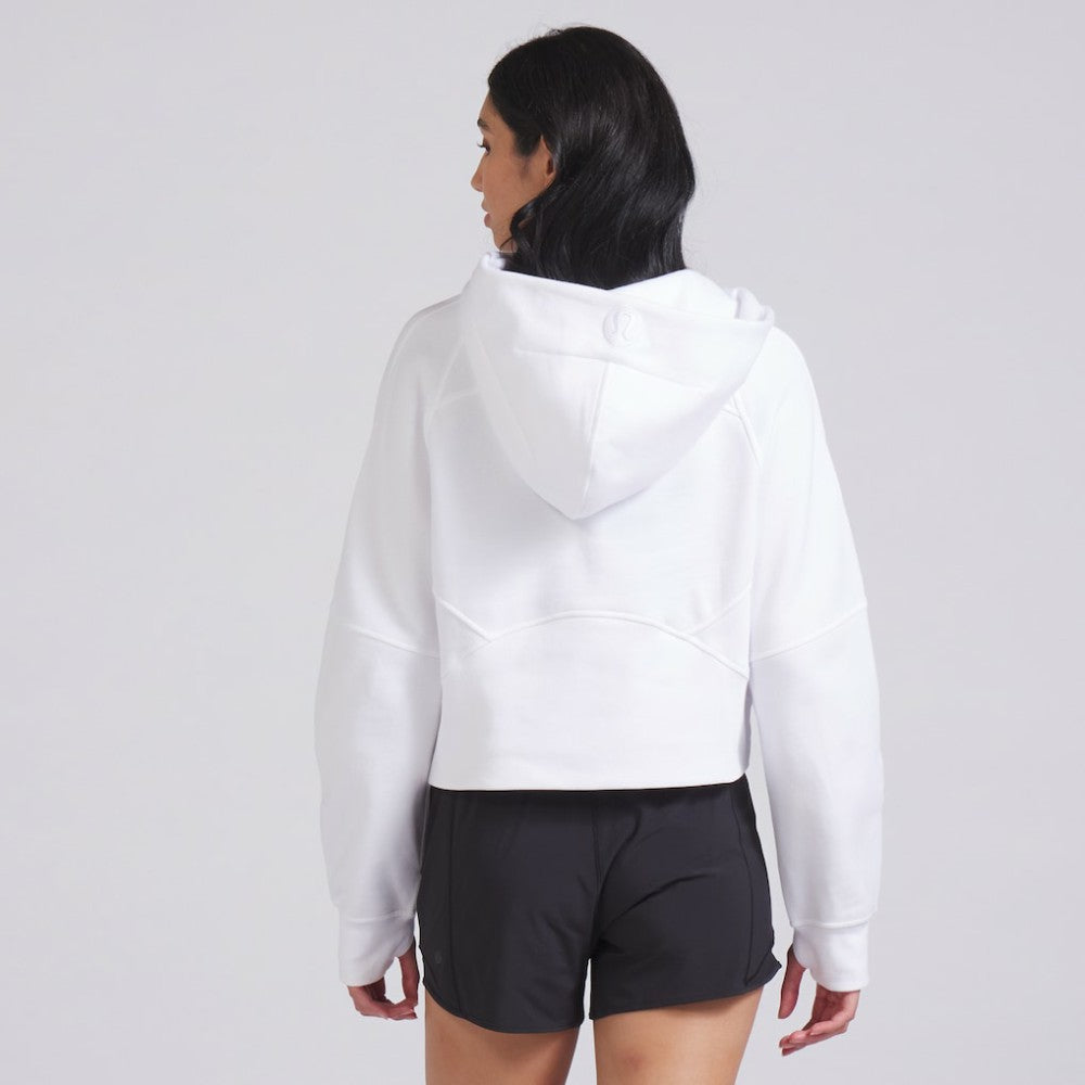 NHL New York Rangers lululemon Women's Scuba Oversized Half-Zip Hoodie - White