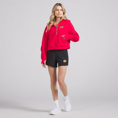 NHL Chicago Blackhawks lululemon Women's Scuba Oversized Half-Zip Hoodie - True Red