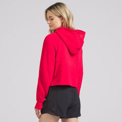 NHL Chicago Blackhawks lululemon Women's Scuba Oversized Half-Zip Hoodie - True Red