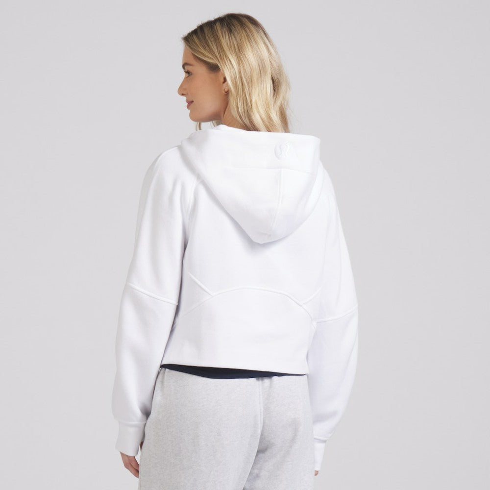 NHL Seattle Kraken lululemon Women's Scuba Oversized Half-Zip Hoodie - White