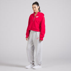 NHL Detroit Red Wings lululemon Women's Scuba Oversized Half-Zip Hoodie - True Red