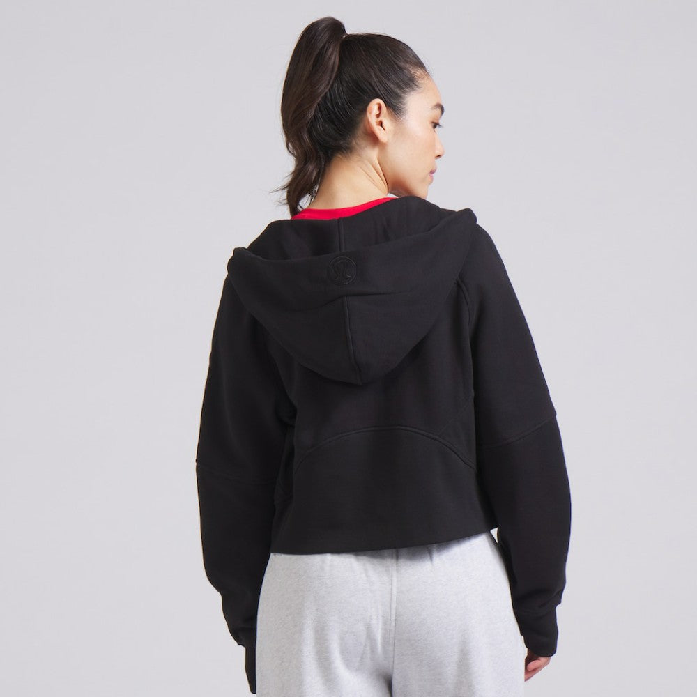 NHL Chicago Blackhawks lululemon Women's Scuba Oversized Half-Zip Hoodie - Black
