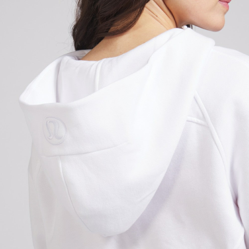 NHL Detroit Red Wings lululemon Women's Scuba Oversized Half-Zip Hoodie - White