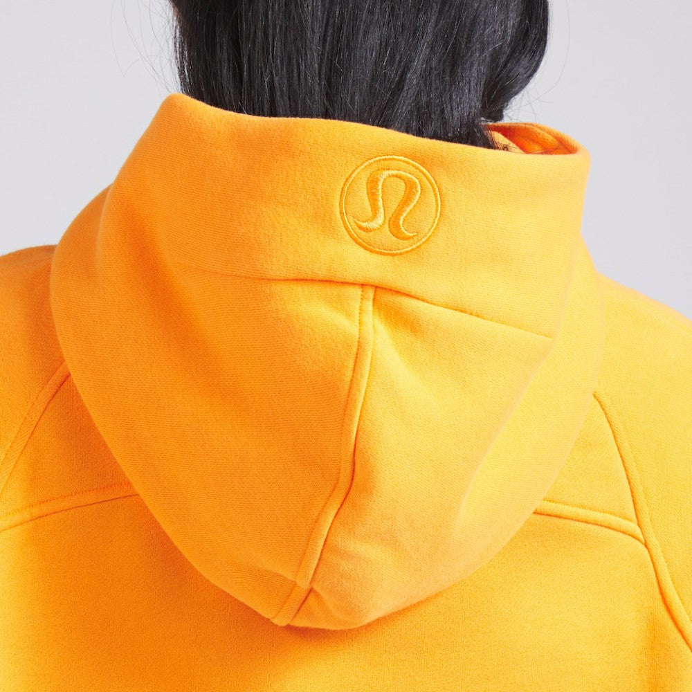 NHL Edmonton Oilers lululemon Women's Scuba Oversized Half-Zip Hoodie - Tiger