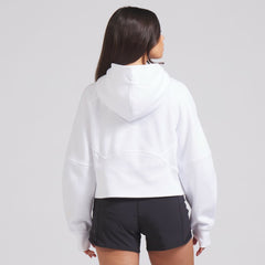 NHL Edmonton Oilers lululemon Women's Scuba Oversized Half-Zip Hoodie - White