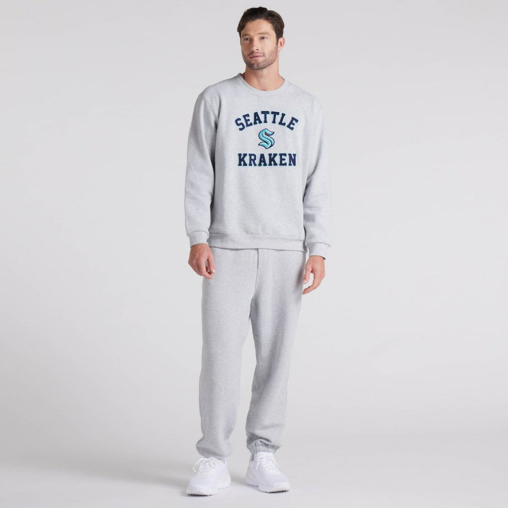 NHL Seattle Kraken lululemon Steady State Crew - Heathered Core Ultra Light Grey