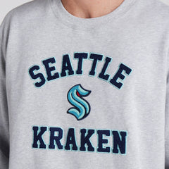 NHL Seattle Kraken lululemon Steady State Crew - Heathered Core Ultra Light Grey