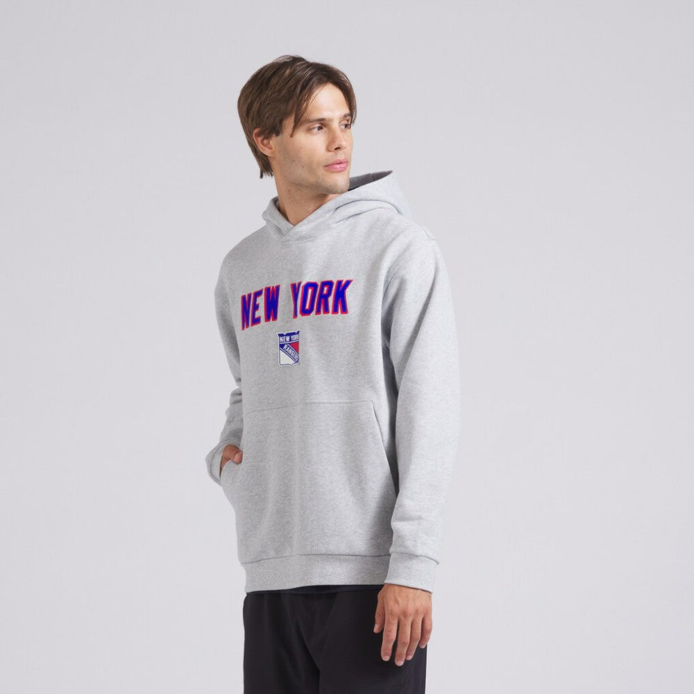 NHL New York Rangers lululemon Steady State Pullover Hoodie - Heathered Silver Drop