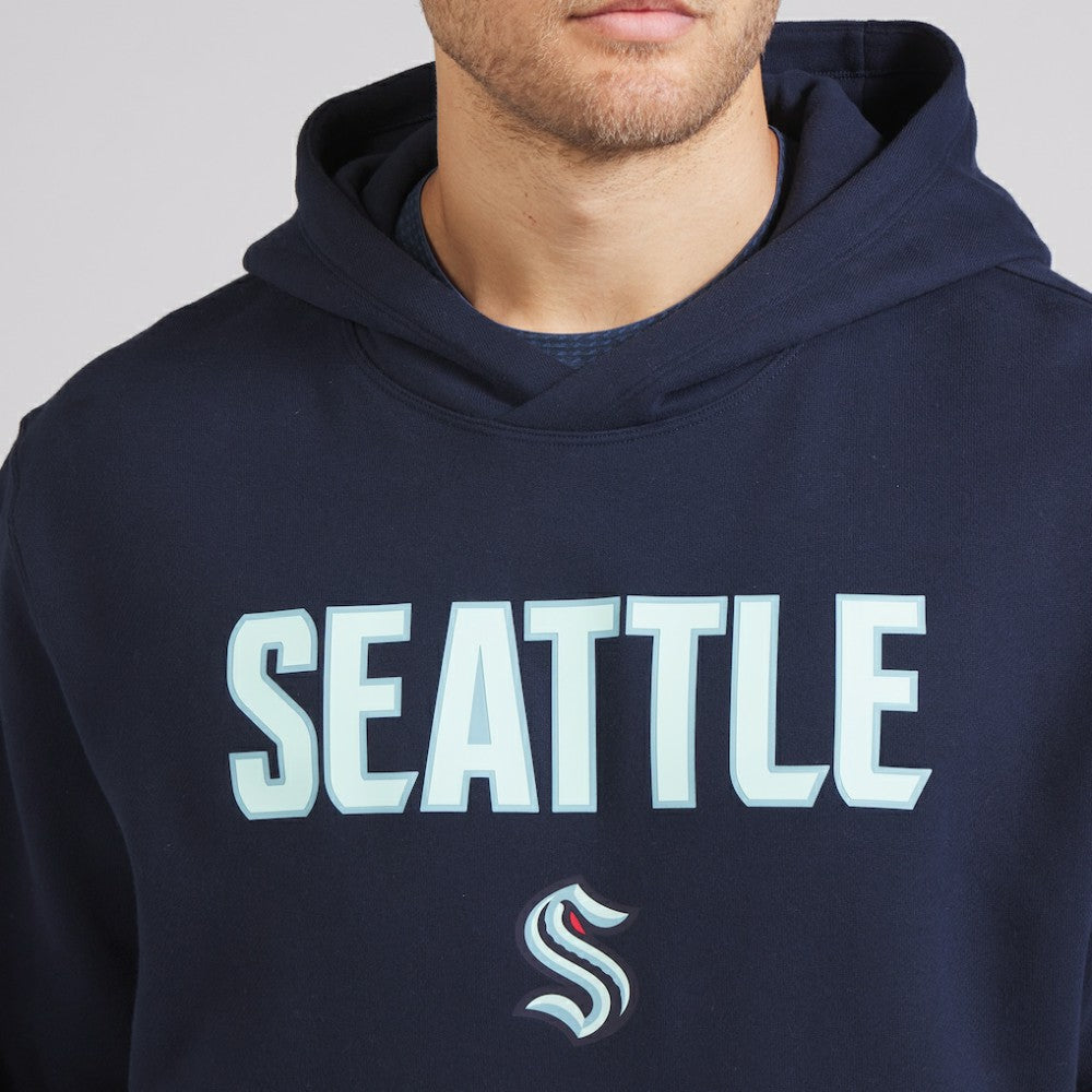 NHL Seattle Kraken lululemon Steady State Pullover Hoodie - True Navy