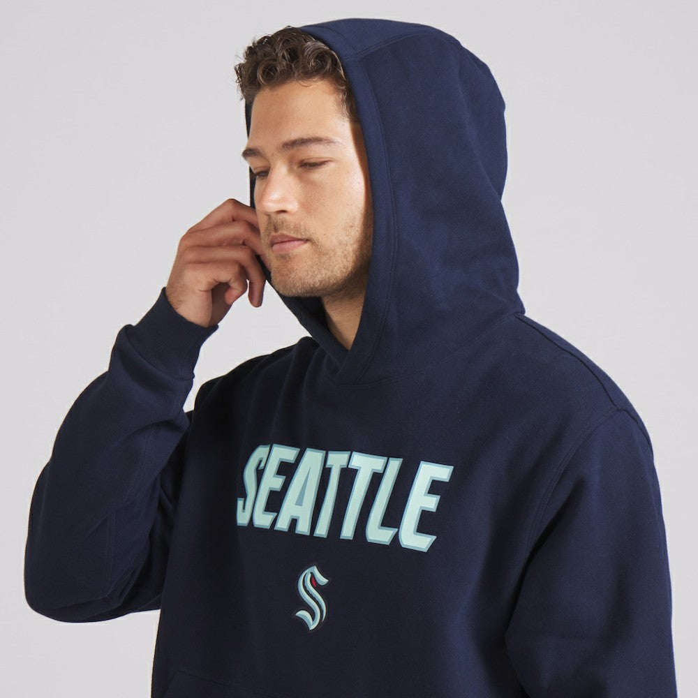 NHL Seattle Kraken lululemon Steady State Pullover Hoodie - True Navy