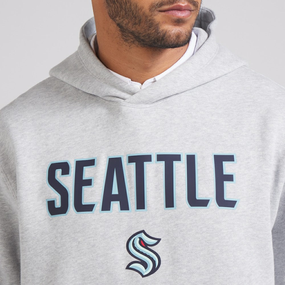 NHL Seattle Kraken lululemon Steady State Pullover Hoodie - Heathered Silver Drop