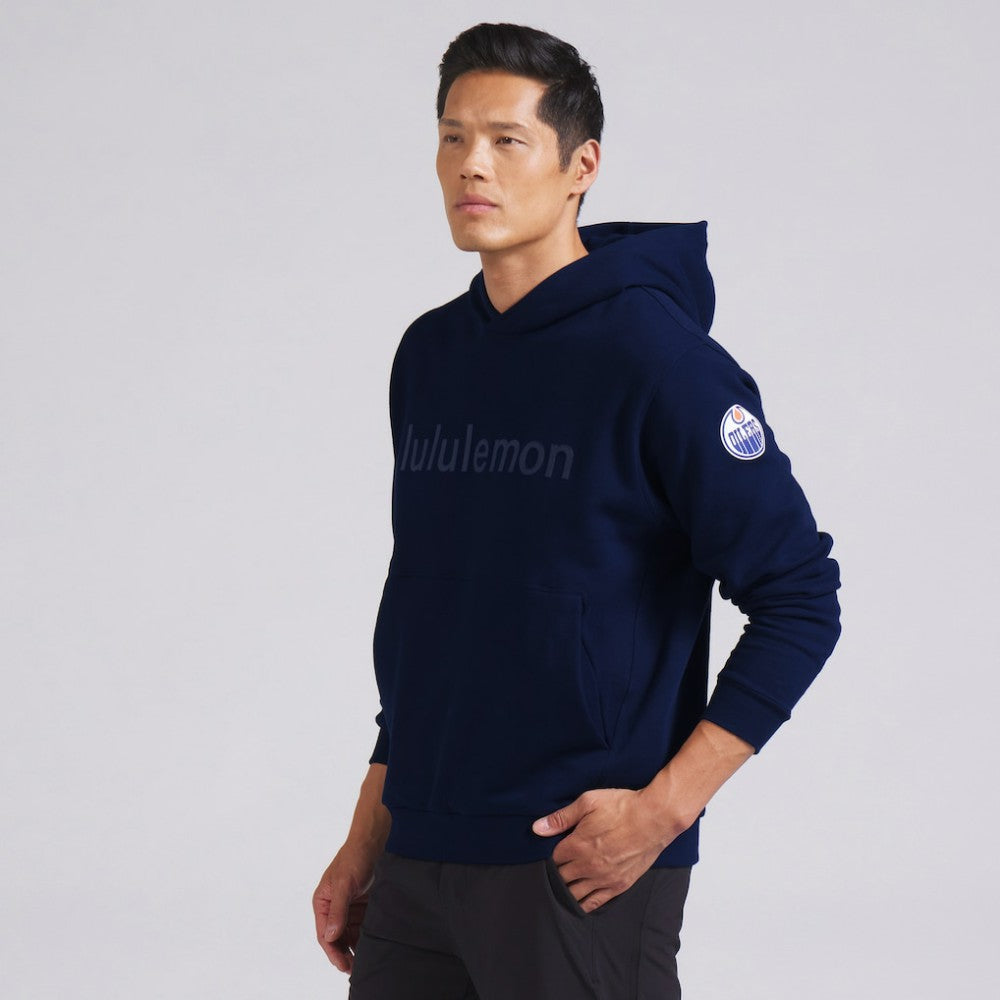 NHL Edmonton Oilers lululemon Steady State Pullover Hoodie - True Navy