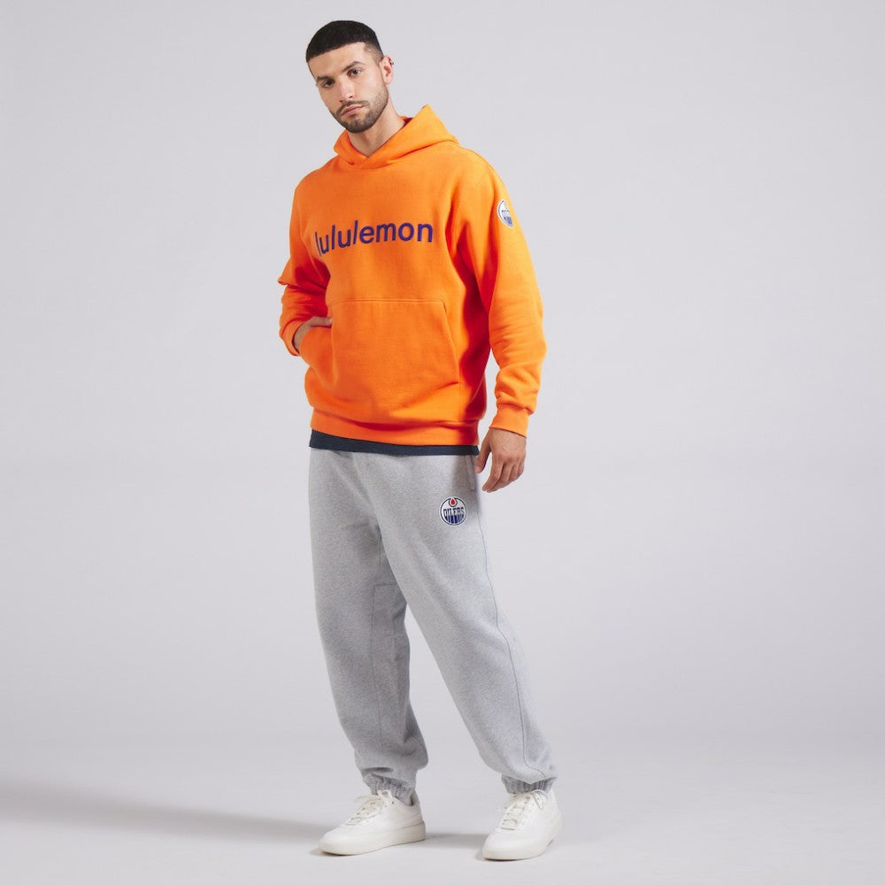 NHL Edmonton Oilers lululemon Steady State Pullover Hoodie - Tiger