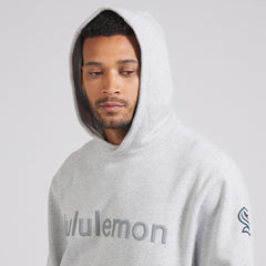 NHL Seattle Kraken lululemon Steady State Pullover Hoodie - Heathered Silver Drop
