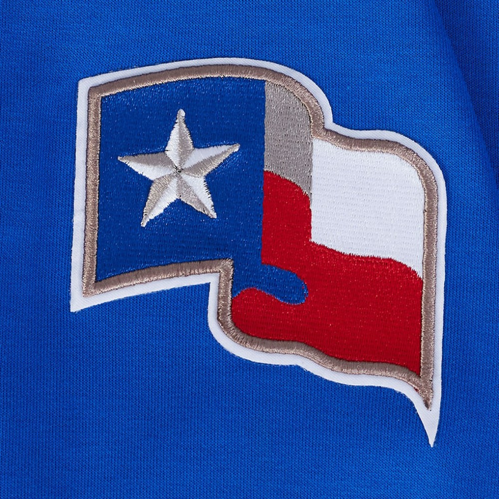 Texas Rangers Pro Standard Women's Game Day Classics Crewneck Pullover Sweatshirt - Royal Pullover