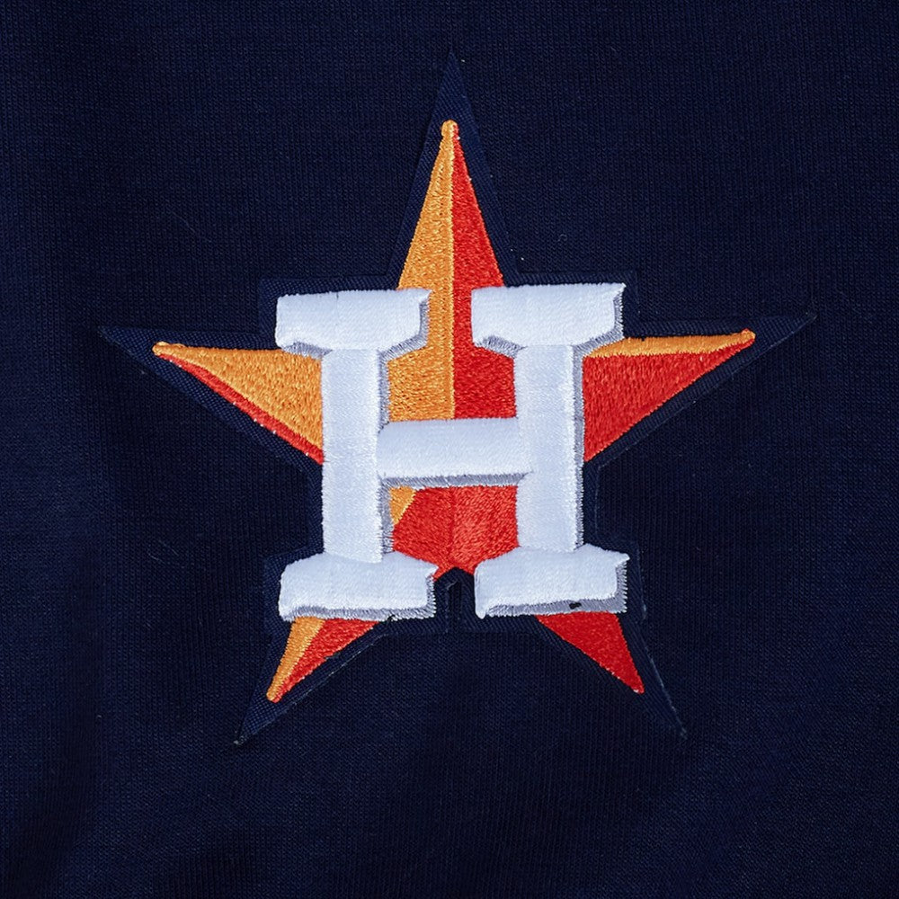 Houston Astros Pro Standard Women's Game Day Classics Crewneck Pullover Sweatshirt - Navy Pullover