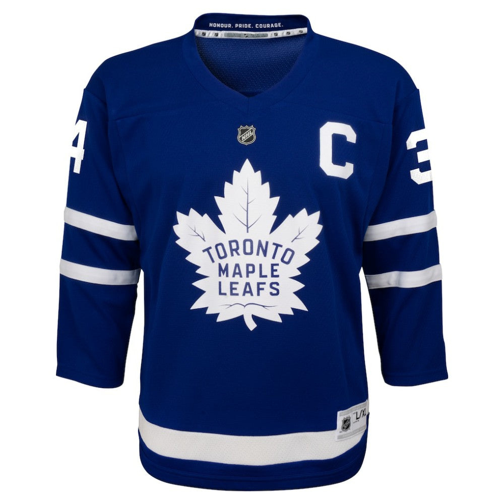 NHL Auston Matthews Toronto Maple Leafs Youth Home Replica Player Jersey - Blue