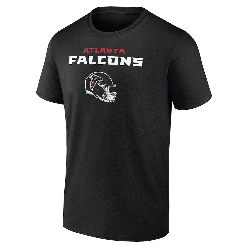 Michael Penix Jr. Atlanta Falcons Name & Number Team Wordmark T-Shirt Black
