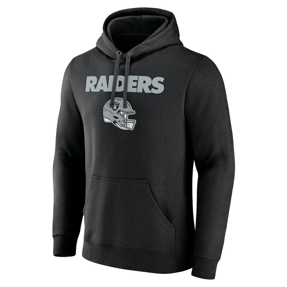 Brock Bowers Las Vegas Raiders Name & Number Team Wordmark Pullover Hoodie Black