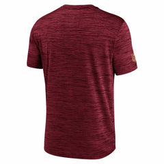 San Francisco 49ers Big & Tall Sideline Velocity Performance T-Shirt Scarlet