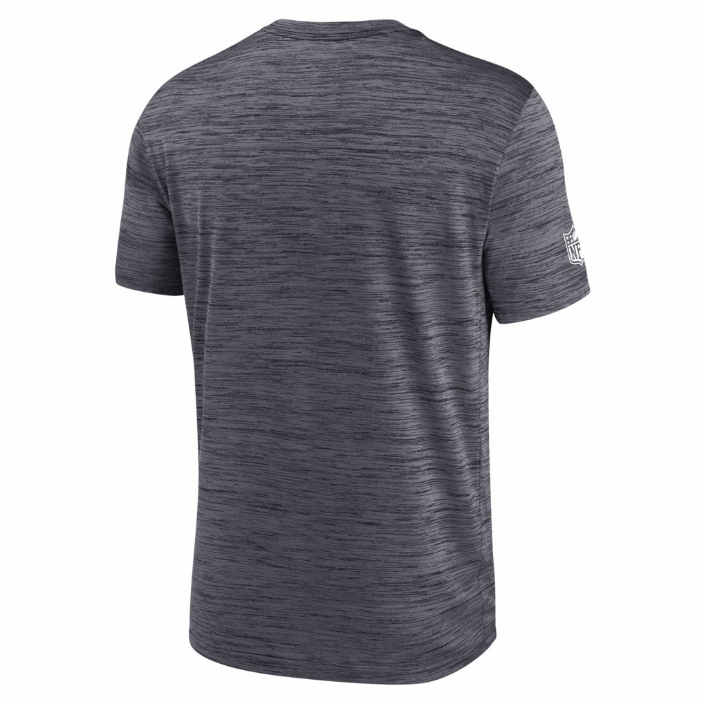 Las Vegas Raiders Big & Tall Sideline Velocity Performance T-Shirt Black