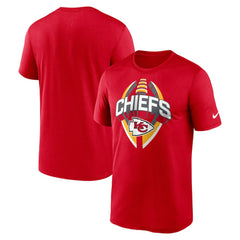 Kansas City Chiefs Big & Tall Primetime Legend Icon Performance T-Shirt Red
