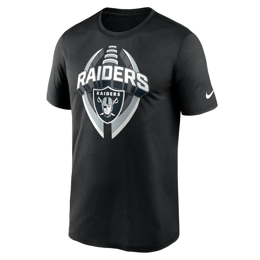 Las Vegas Raiders Big & Tall Primetime Legend Icon Performance T-Shirt Black