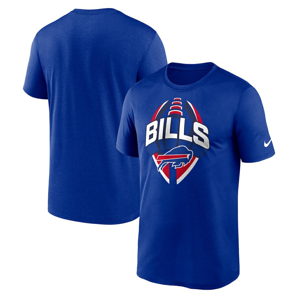 Buffalo Bills Big & Tall Primetime Legend Icon Performance T-Shirt Royal
