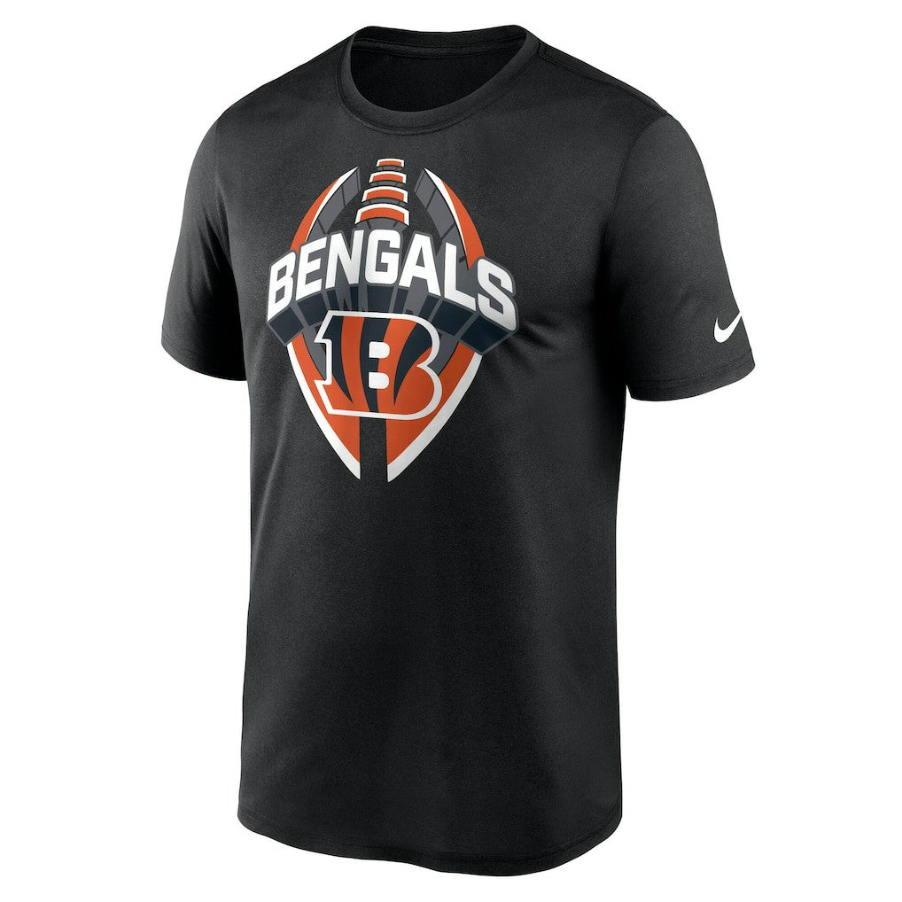 Cincinnati Bengals Big & Tall Primetime Legend Icon Performance T-Shirt Black