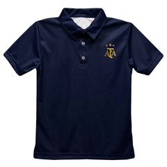 Argentina National Team Vive La Fete Youth Solid Polo Navy