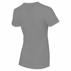 Boston Red Sox Tiny Turnip Women's Logo Grid  T-Shirt - Gray T-shirts