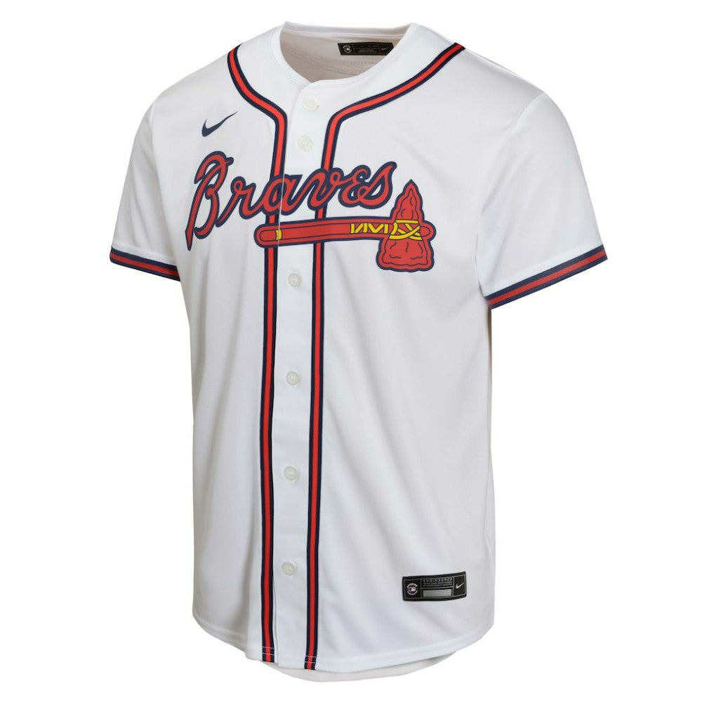 Atlanta Braves Nike Youth Home Game Jersey - White Jerseys