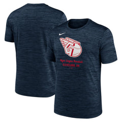 Cleveland Guardians Nike Velocity Dri-FIT T-Shirt - Navy T-shirts