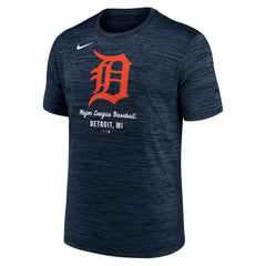 Detroit Tigers Nike Velocity Dri-FIT T-Shirt - Navy T-shirts