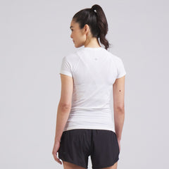 NHL Vancouver Canucks lululemon Women's Swiftly Tech Short-Sleeve Shirt 2.0 - White