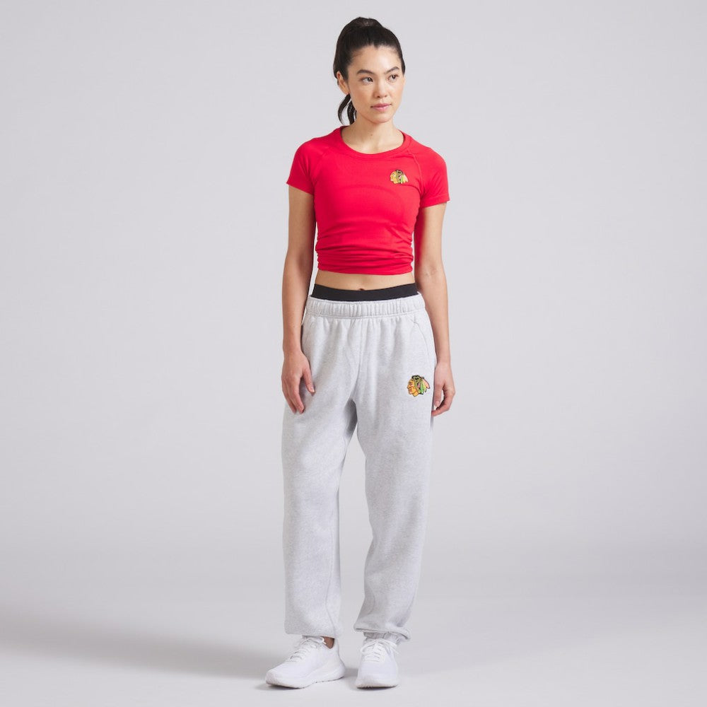NHL Chicago Blackhawks lululemon Women's Swiftly Tech Short-Sleeve Shirt 2.0 - True Red