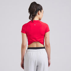 NHL Chicago Blackhawks lululemon Women's Swiftly Tech Short-Sleeve Shirt 2.0 - True Red