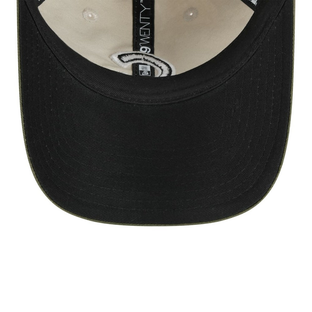 Chicago Cubs New Era Women's 2025 Armed Forces Day 9TWENTY Adjustable Hat - Light Beige/Olive Hats